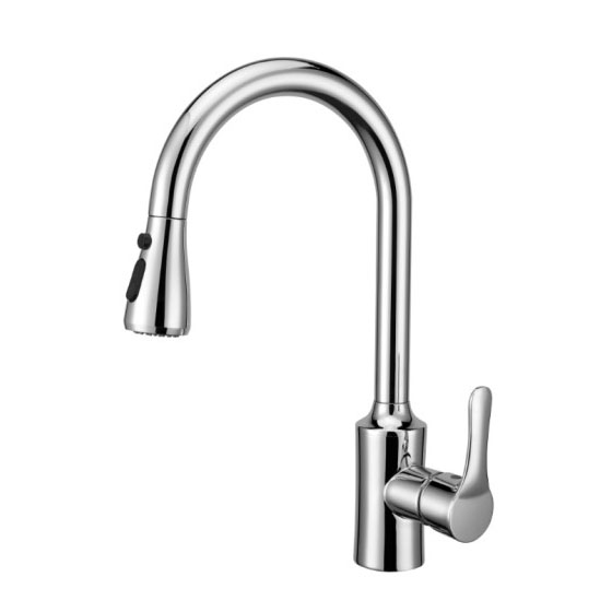 Kuchyňský faucet s dvojím ovládáním